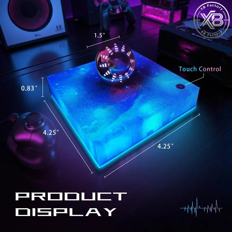 Cool Office Tech Gadgets - Lampe UFO Lévitationnelle Flottante à 360°