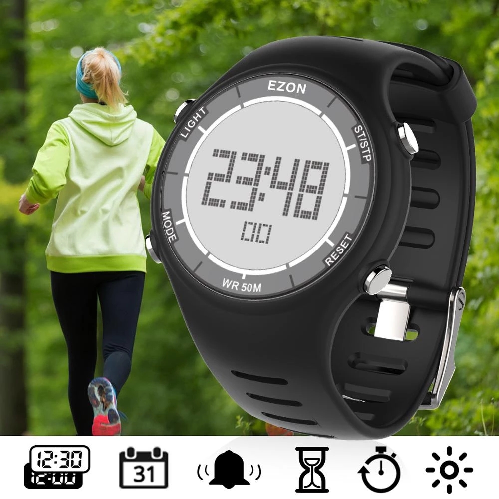 Digital Timer Countdown - EZON nouvelle mode femme montre de
