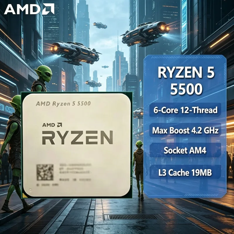 Amd Cpu Ryzen 5 - AMD Ryzen 5 5500 économique, surfréquençable,
