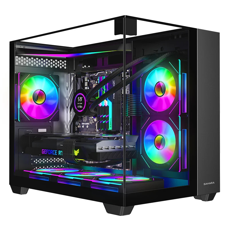 Nvidia Vga Rtx 4060 - Ordinateur de bureau gaming préassemblé Ryzen