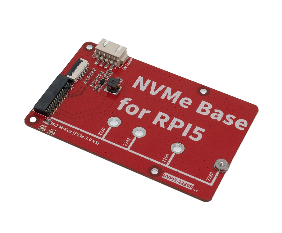 Raspberry Pi Keyboard - NVPI5-2280B carte de développement NVMe SSD