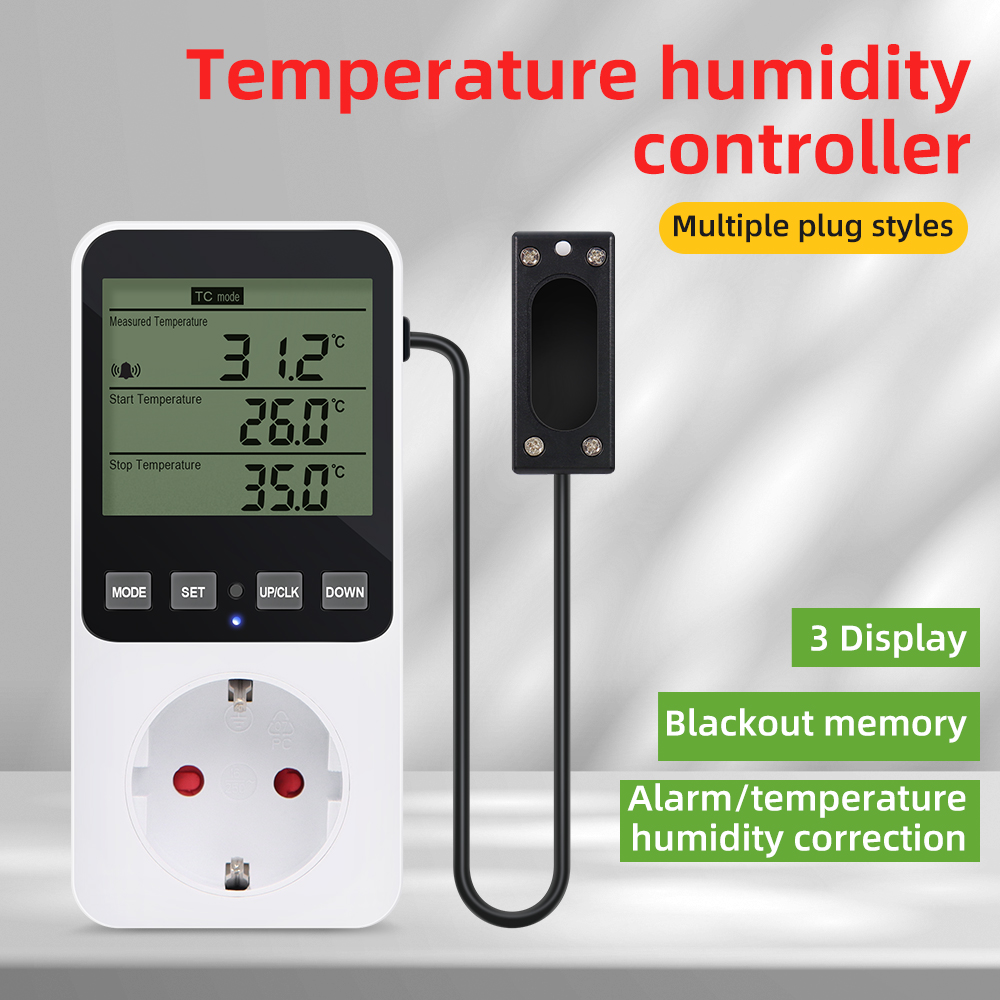 Digital Timer Countdown - Contrôleur numérique de température et d'humidité,