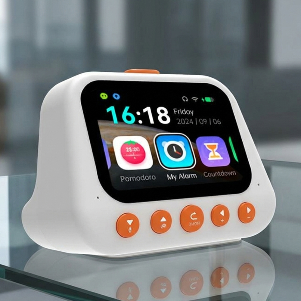 Digital Timer Countdown - Réveil intelligent à IA, compagnon parlant,
