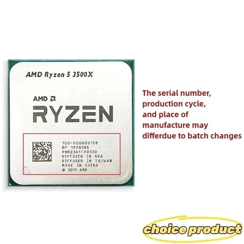AMD R5 3500X Processeur Origin - Amd Cpu Ryzen 5 avis et prix