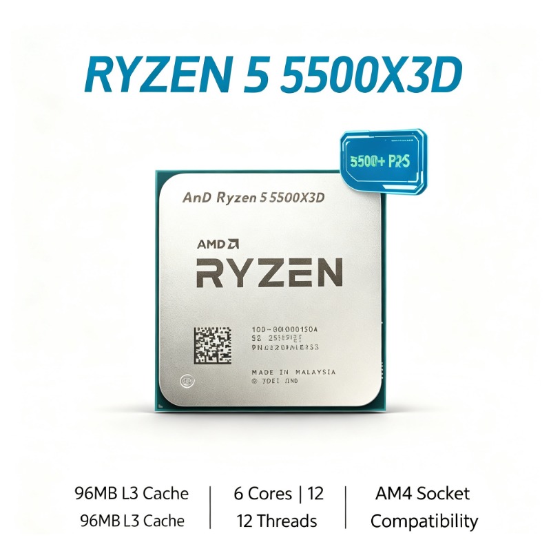Processeur Ryzen 5 5500X3D Soc - Amd Cpu Ryzen 5 avis et prix