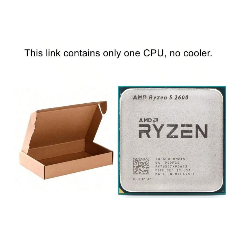Processeur AMD Ryzen 5 R5 2600 - Amd Cpu Ryzen 5 avis et prix