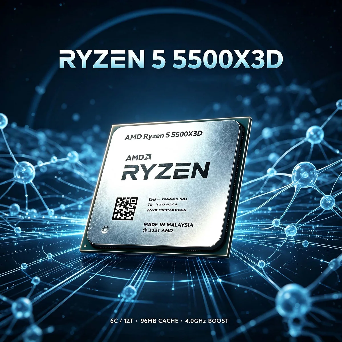 AMD Ryzen 5 5500X3D R5 5500X3D - Amd Cpu Ryzen 5 avis et prix