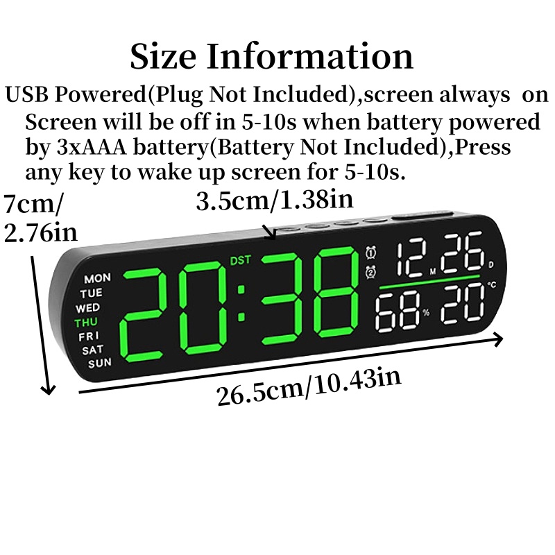 Réveil LED avec affichage de l - Digital Timer Countdown avis et prix