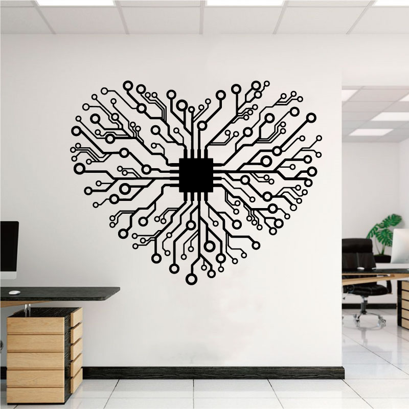 Autocollant mural en vinyle Lo - Tech Office Engineer avis et prix