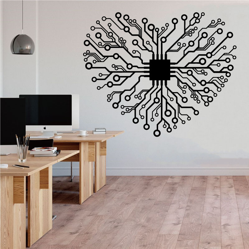 Autocollant mural en vinyle Lo - Tech Office Engineer avis et prix