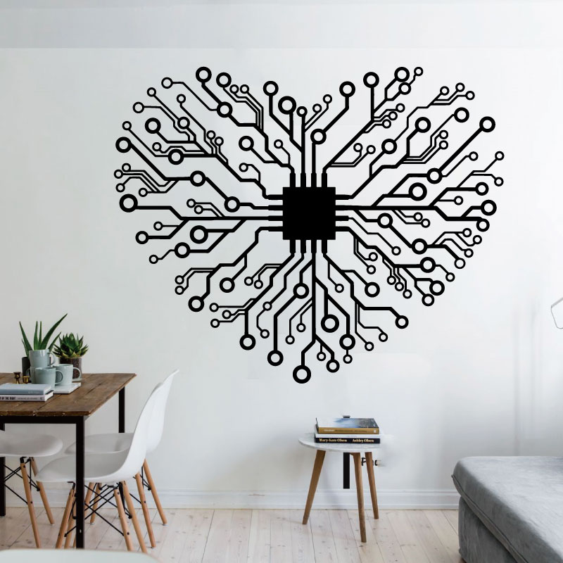 Autocollant mural en vinyle Lo - Tech Office Engineer avis et prix