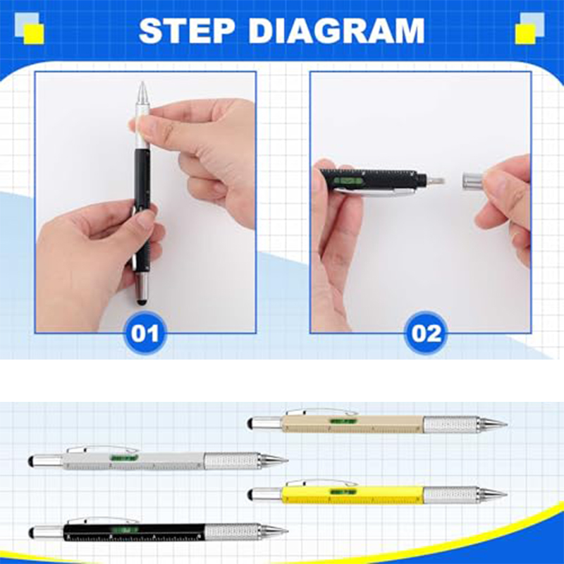 Stylo multifonctionnel en plas - Tech Office Engineer avis et prix