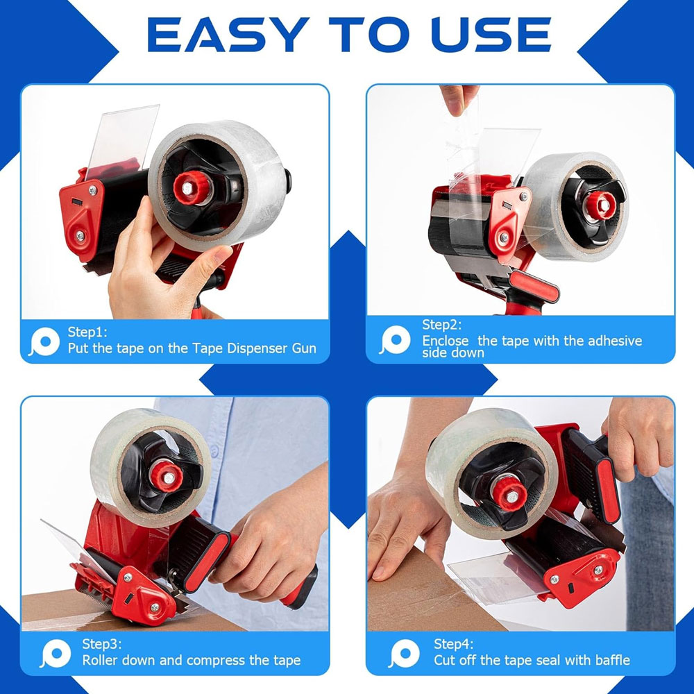 Pistolet à ruban adhésif avec  - Tape Gun Dispenser avis et prix
