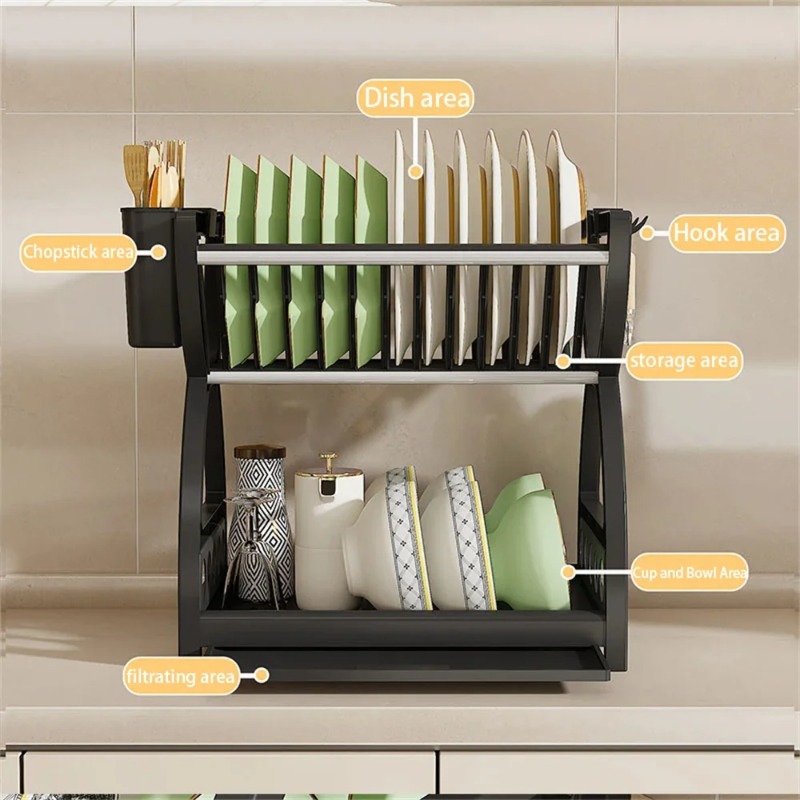 Égouttoir à vaisselle à 2 nive - Server Rack Shelf avis et prix